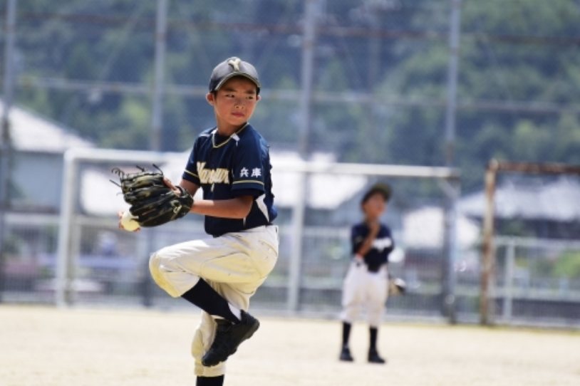 少年野球の投手
